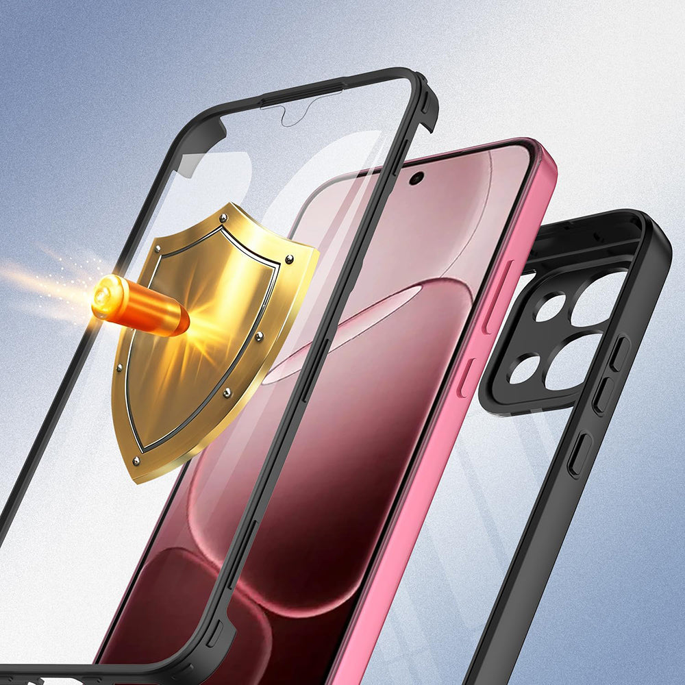 Custodia per Oppo A6 Pro 5G / A6 Pro 4G, Techsuit, ColorVerse 360, Nera