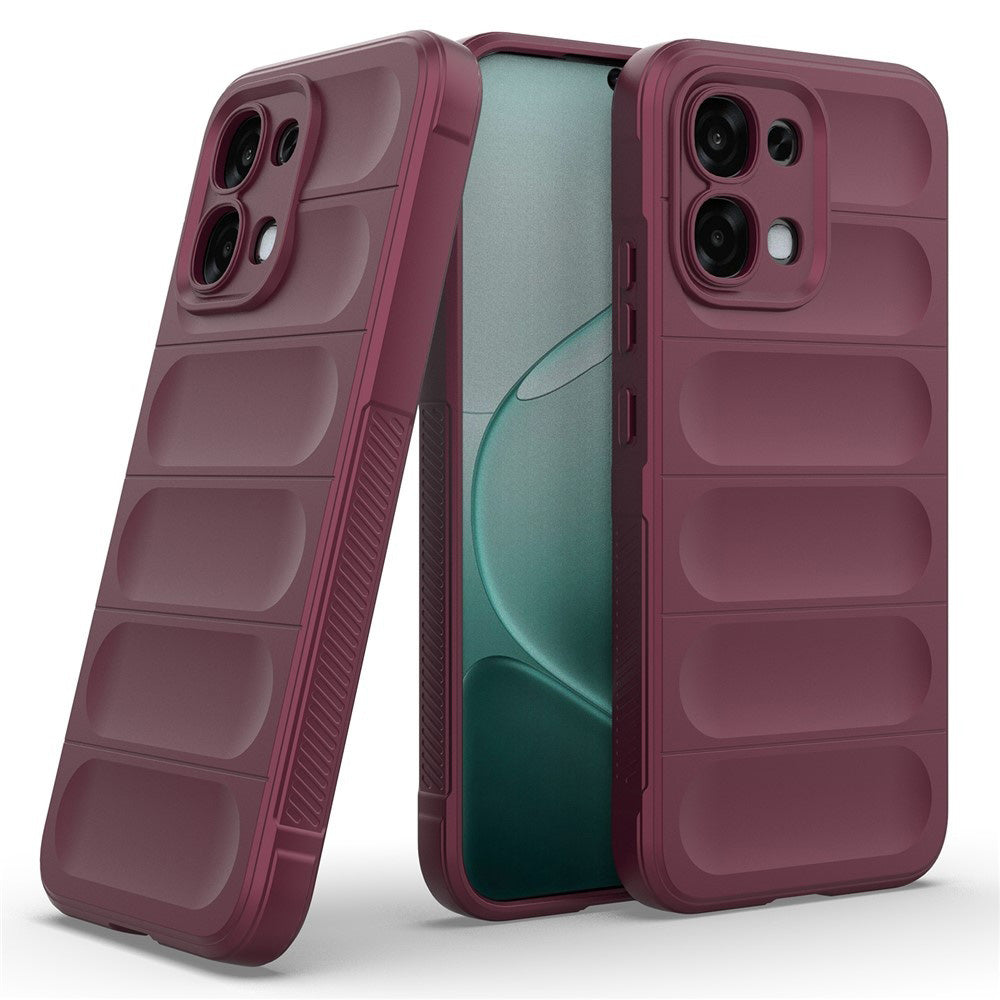 Coque pour Oppo A6 Pro 5G / A6 Pro 4G, Techsuit, Magic Shield, Bordeaux