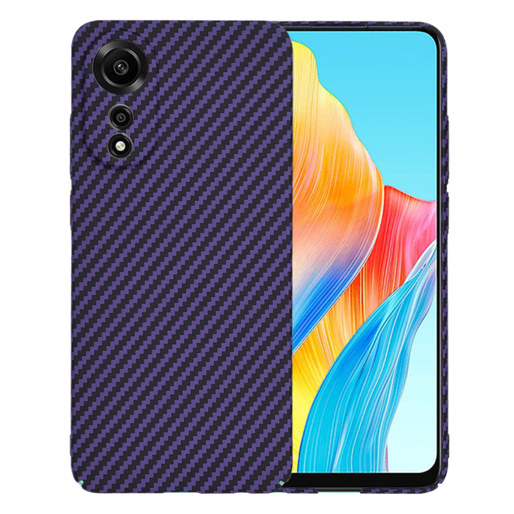 Coque pour Oppo A78 4G, Techsuit, Carbonite FiberShell, Violet