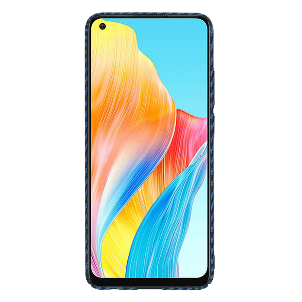 Coque pour Oppo A78 4G, Techsuit, Carbonite FiberShell, Turquoise