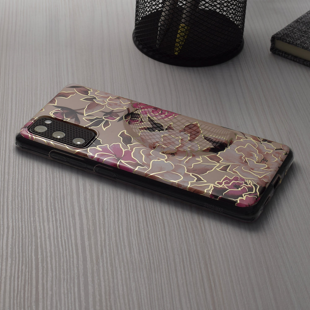 Custodia per Oppo A78 4G, Techsuit, Marble, Beige