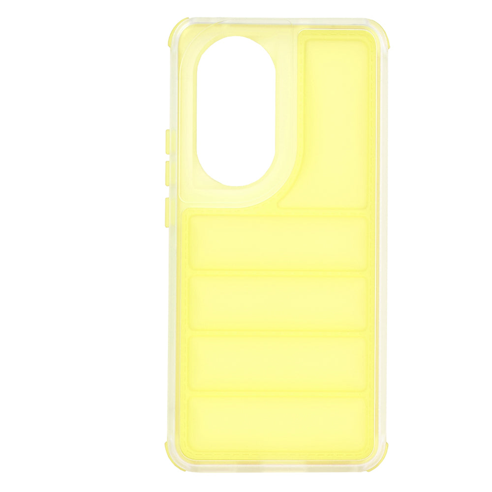 Custodia per Oppo Reno10 / Reno10 Pro, Techsuit, Wave Shield, Gialla