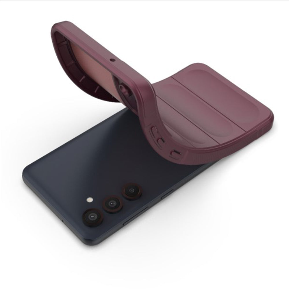 Custodia per Oppo Reno12 Pro, Techsuit, Magic Shield, Viola
