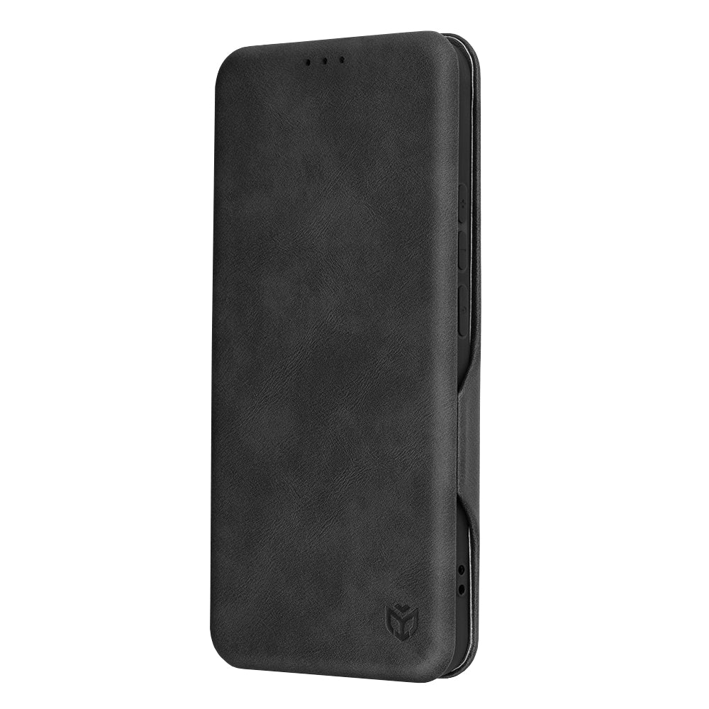 Custodia per Oppo Reno12 Pro, Techsuit, Safe Wallet Plus, Nera