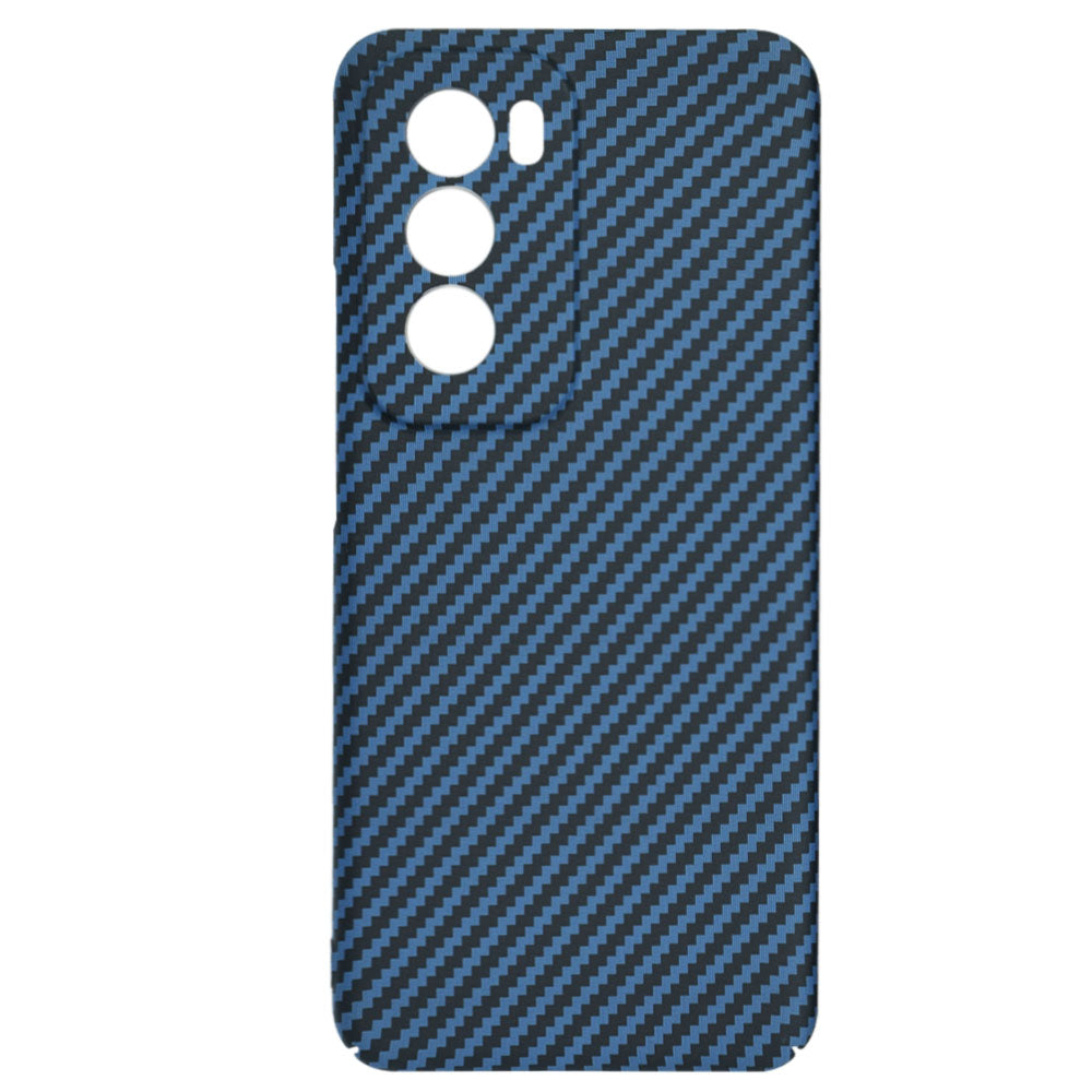 Coque pour Oppo Reno12, Techsuit, Carbonite FiberShell, Turquoise
