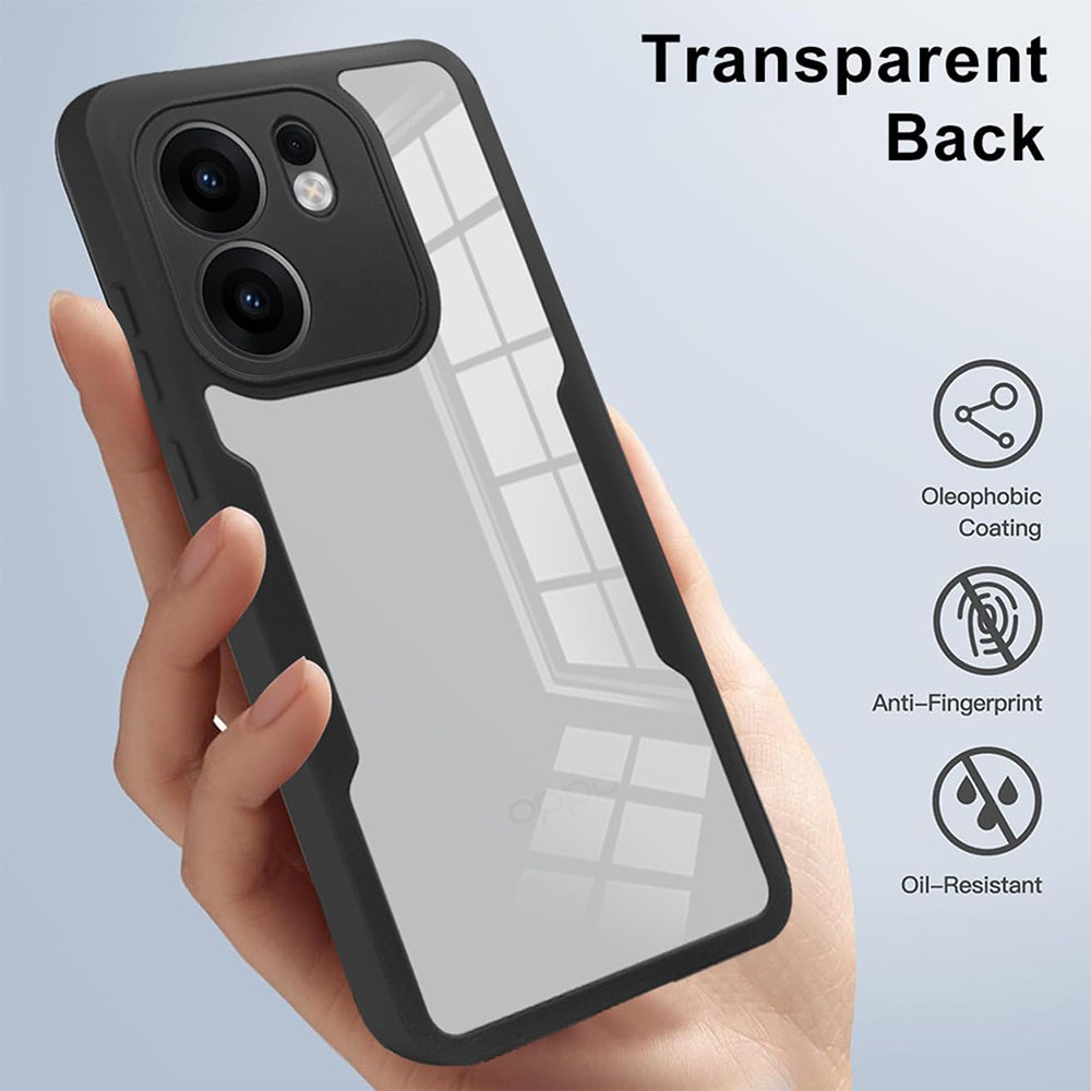Custodia per Oppo Reno13 FS 5G / Reno13 F 4G / Reno13 F, Techsuit, ColorVerse 360, Blu