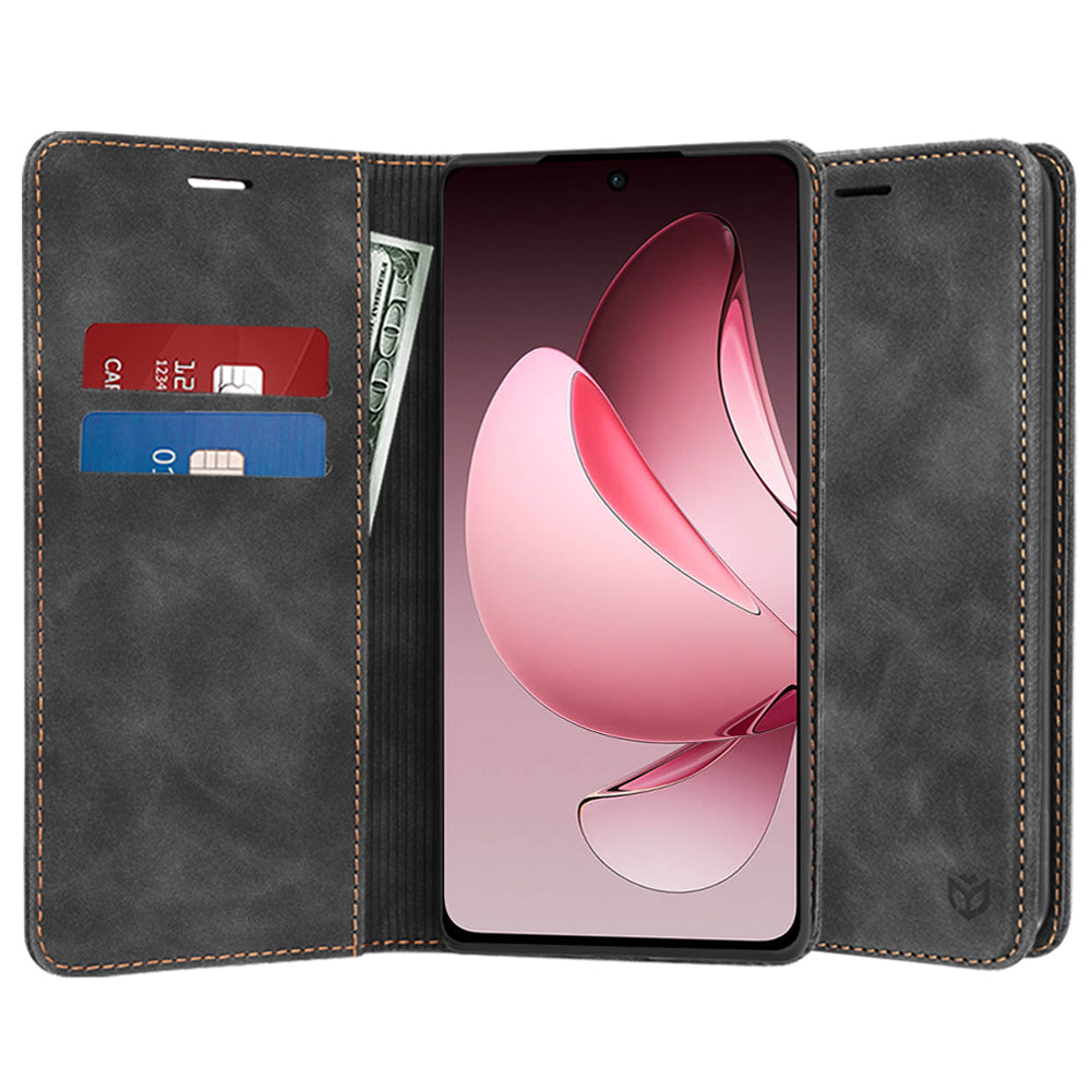 Custodia per Oppo Reno13 FS 5G / Reno13 F 4G / Reno13 F, Techsuit, Confy, Nera