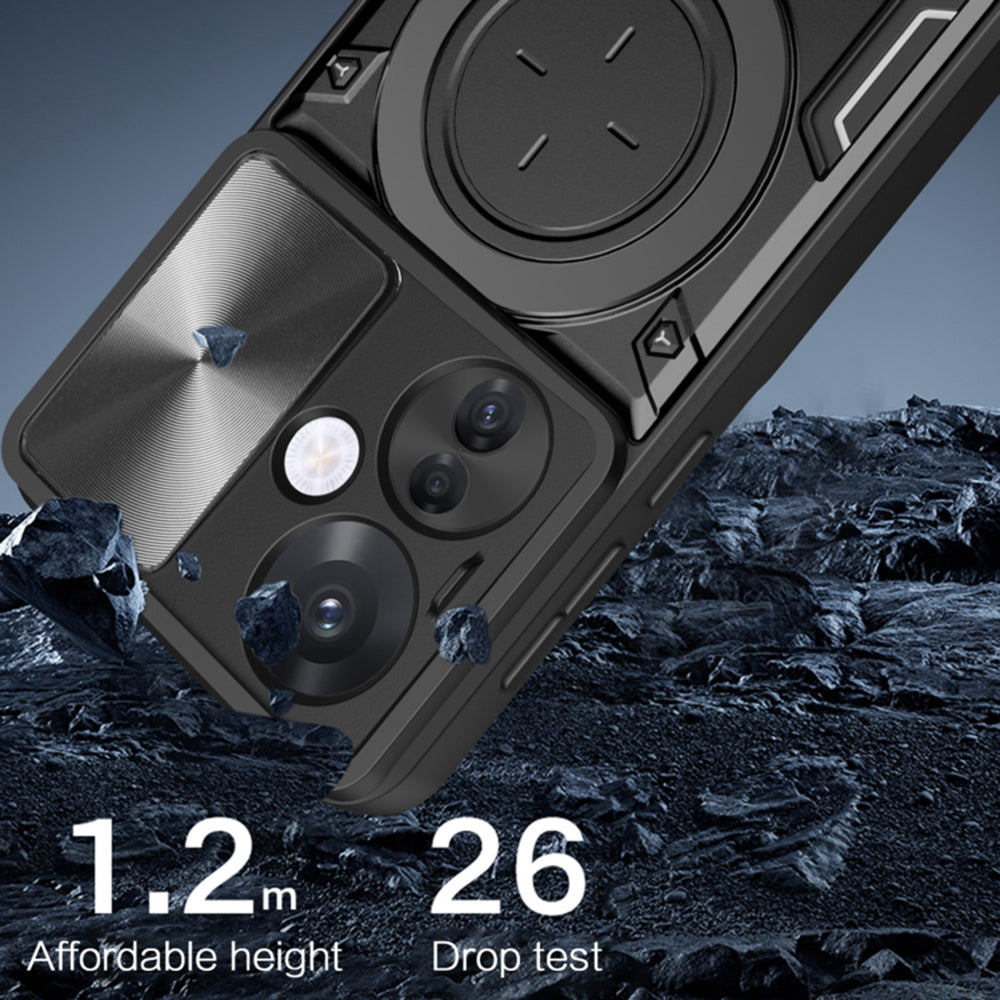 Custodia per Oppo Reno13 Pro, Techsuit, CamGuard Pro, Viola