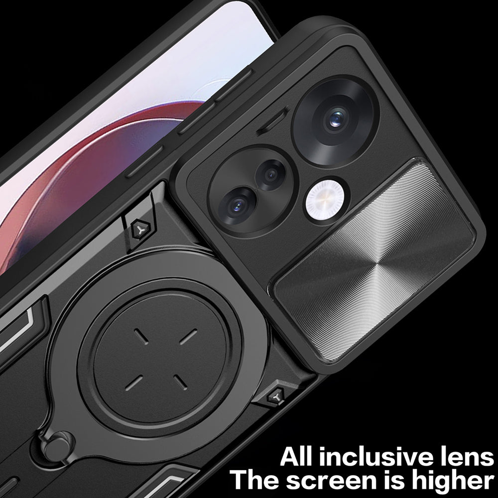 Custodia per Oppo Reno13 Pro, Techsuit, CamGuard Pro, Rossa