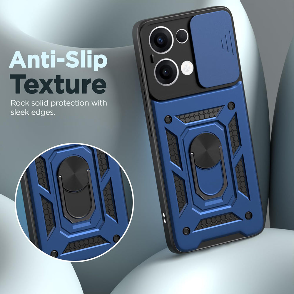 Custodia per Oppo Reno13, Techsuit, CamShield, Rosa