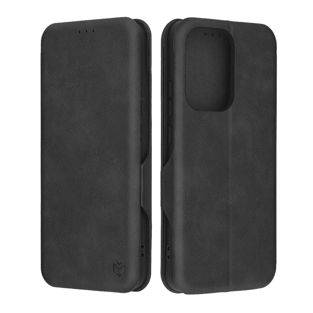 Custodia per Oppo Reno13, Techsuit, Safe Wallet Plus, Nera