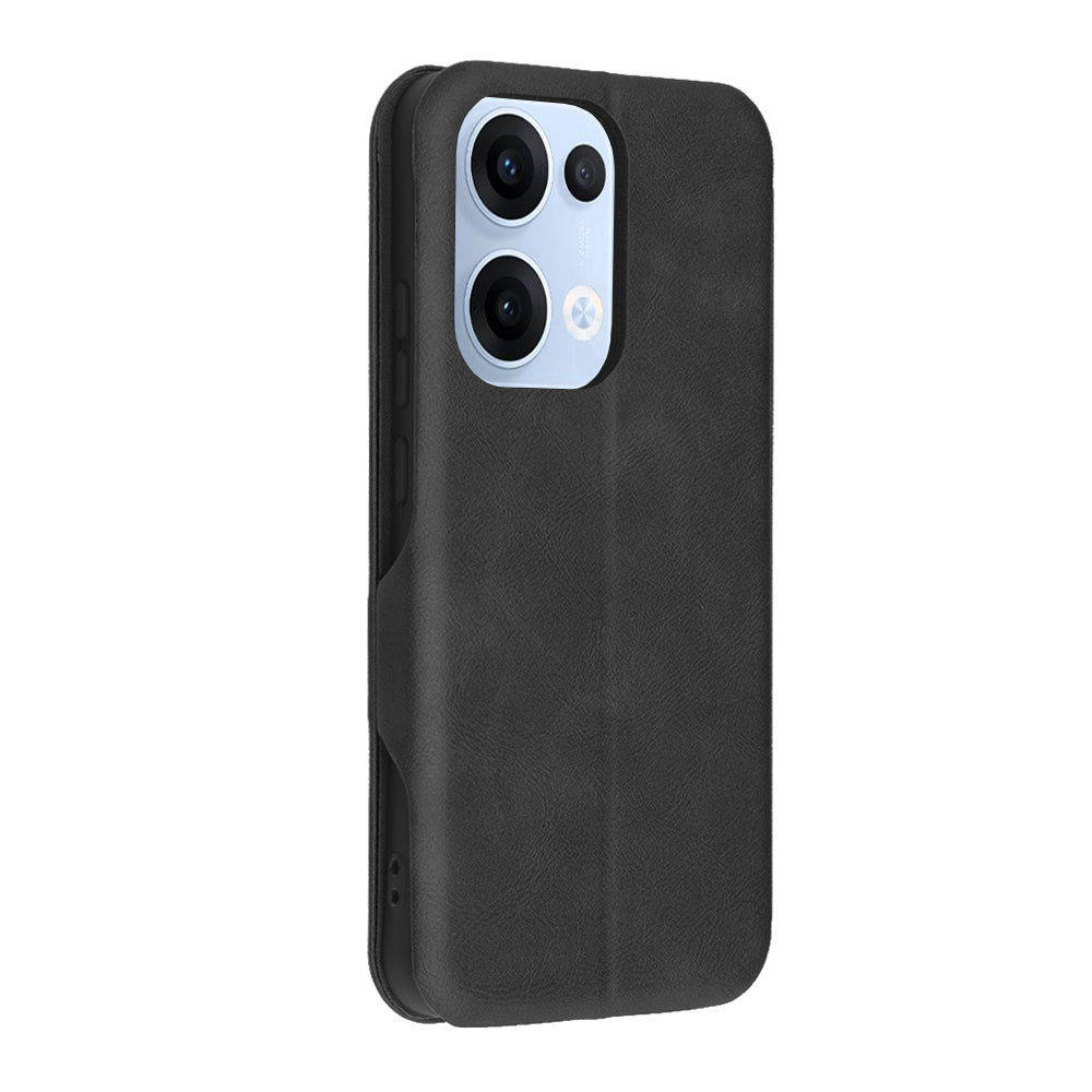 Custodia per Oppo Reno13, Techsuit, Safe Wallet Plus, Nera
