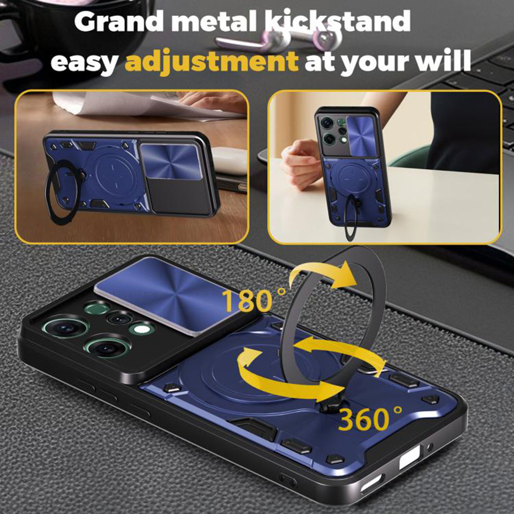 Custodia per Oppo Reno14, Techsuit, CamGuard Pro, Viola