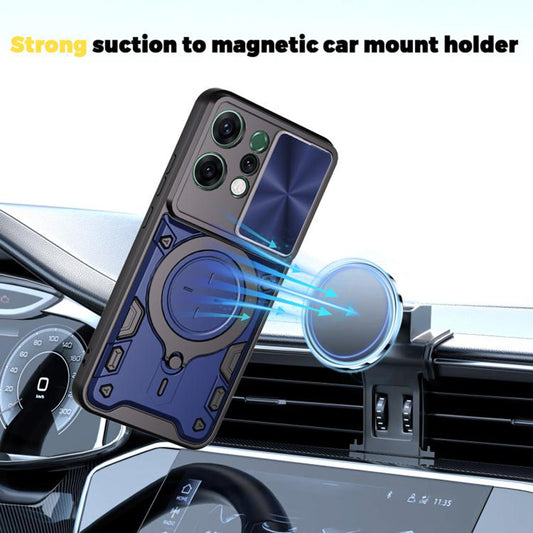 Custodia per Oppo Reno14, Techsuit, CamGuard Pro, Nera