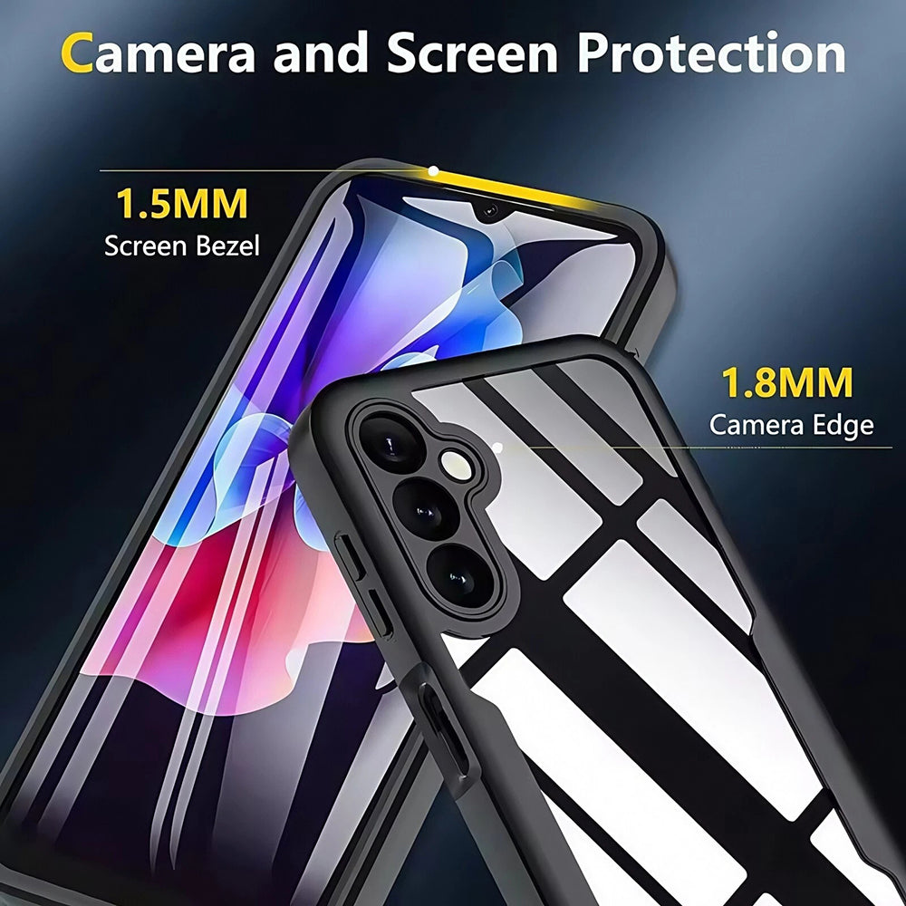 Hülle für Oppo Reno14, Techsuit, ColorVerse 360, Schwarz