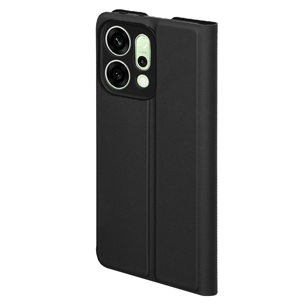 Étui pour Oppo Reno14, Techsuit, Magskin Book, Noir