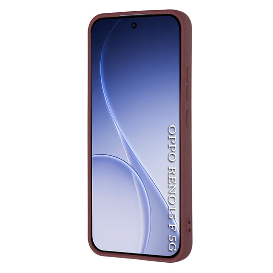 Hülle für Oppo Reno15 FS / Reno15 F, Techsuit, SoftFlex, Weinrot