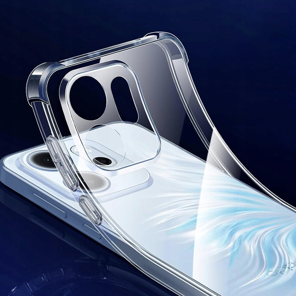 Custodia per Oppo Reno15 Pro, Techsuit, Shockproof Clear, Trasparente