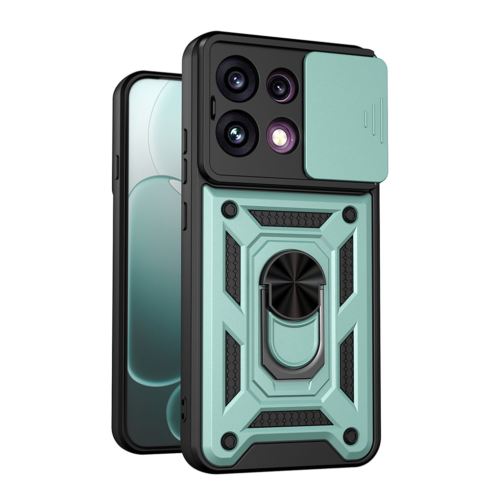 Custodia per Oppo Reno16 F / Reno16 FS, Techsuit, CamShield, Verde