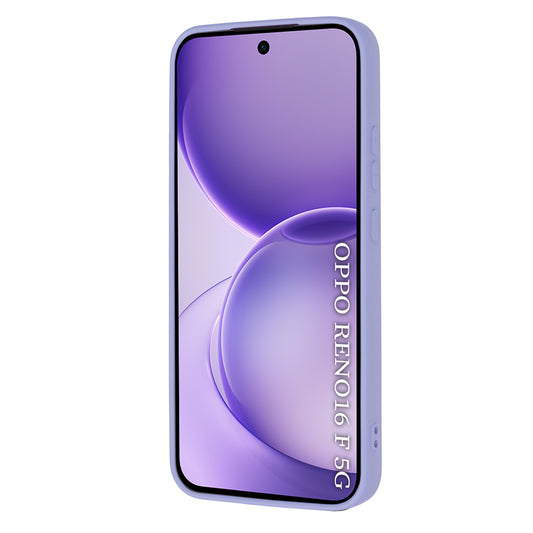 Custodia per Oppo Reno16 F / Reno16 FS, Techsuit, SoftFlex, Viola Chiaro