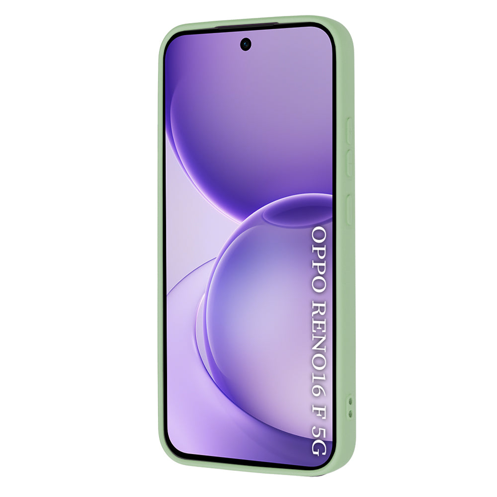Coque pour Oppo Reno16 F / Reno16 FS, Techsuit, SoftFlex, Vert Clair