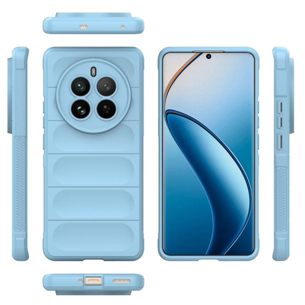 Custodia per Realme 12 Pro / 12 Pro+, Techsuit, Magic Shield, Blu