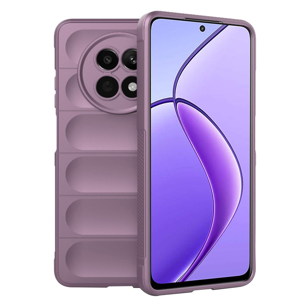 Custodia per Realme 12x / 12, Techsuit, Magic Shield, Viola