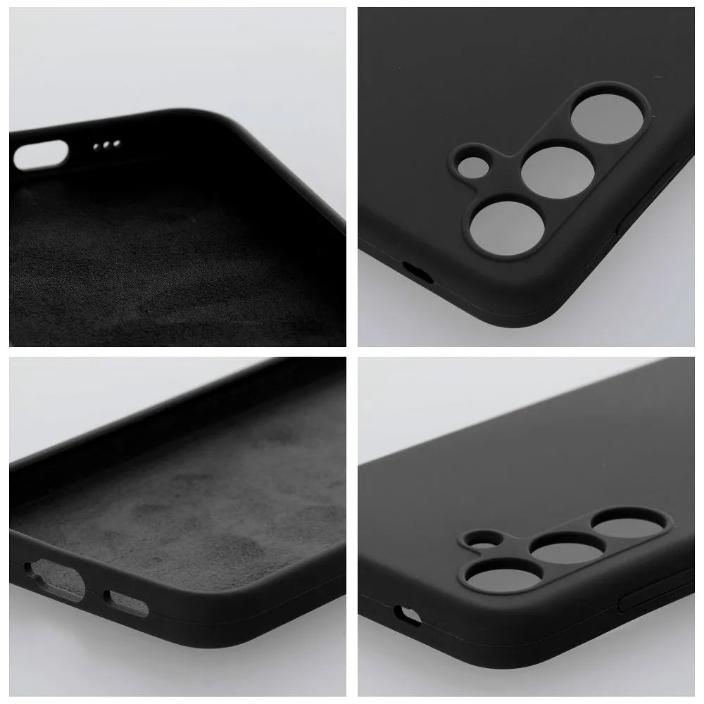 Custodia per Realme 14 Pro, OEM, Silicone, Nera