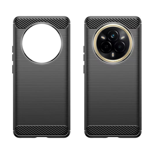 Custodia per Realme 14 Pro, Techsuit, Carbonio, Nera