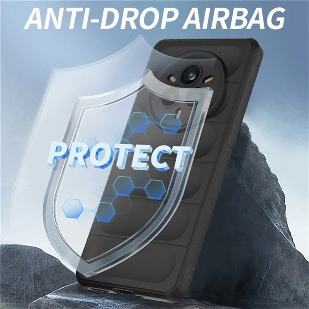 Custodia per Realme 14 Pro, Techsuit, Magic Shield, Nera