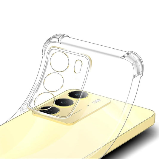Hülle für Realme 14x, Techsuit, stoßfest klar, transparent