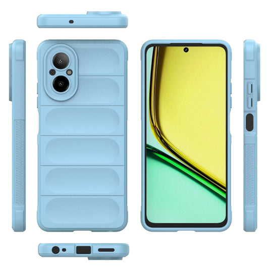 Coque pour Realme C67 4G, Techsuit, Magic Shield, Bleu