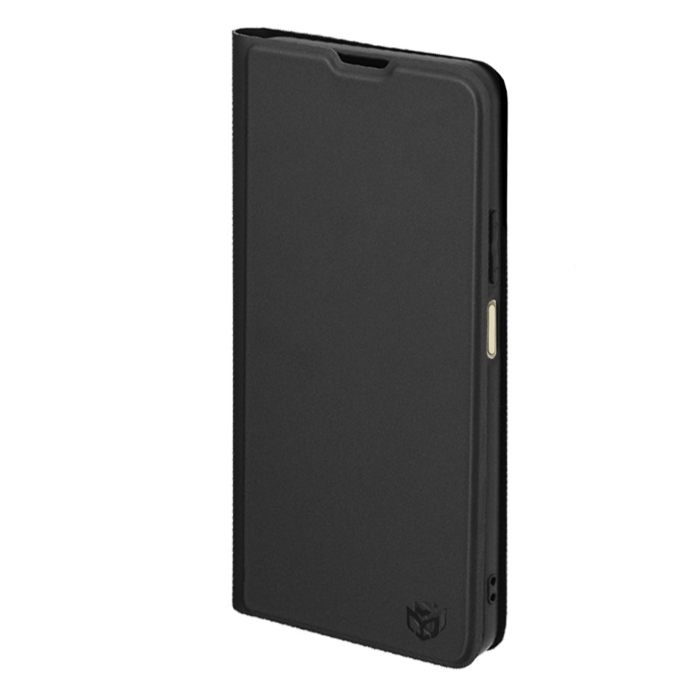 Custodia per Realme Note 70T, Techsuit, Magskin Book, Nera