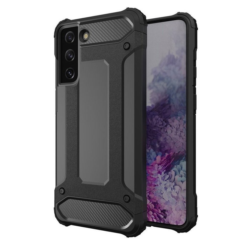 Custodia per Samsung Galaxy S22 5G S901, OEM, Armor, Nera
