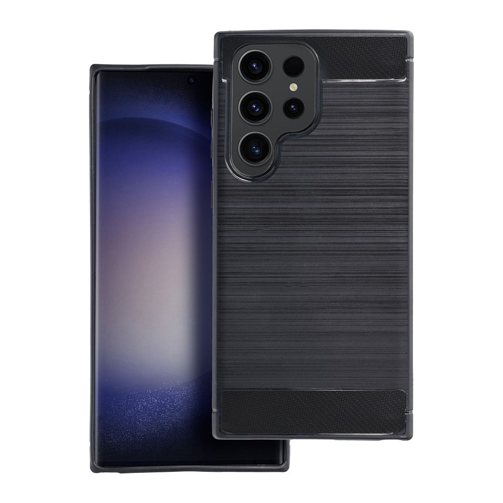 Custodia per Samsung Galaxy S25 Ultra S938, OEM, Carbonio, Nera
