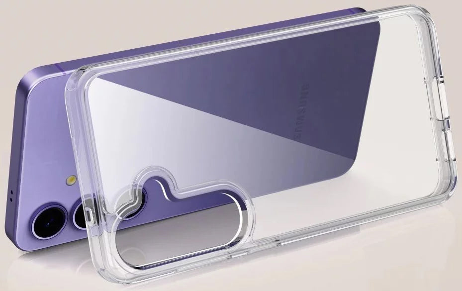 Custodia per Samsung Galaxy S25 Edge S937, Tech-Protect, Flexair Hybrid, Trasparente