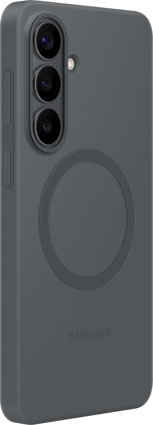 Étui pour Samsung Galaxy S26 Plus S947, Silicone Magnet Case, Noir EF-ES947CBEGWW