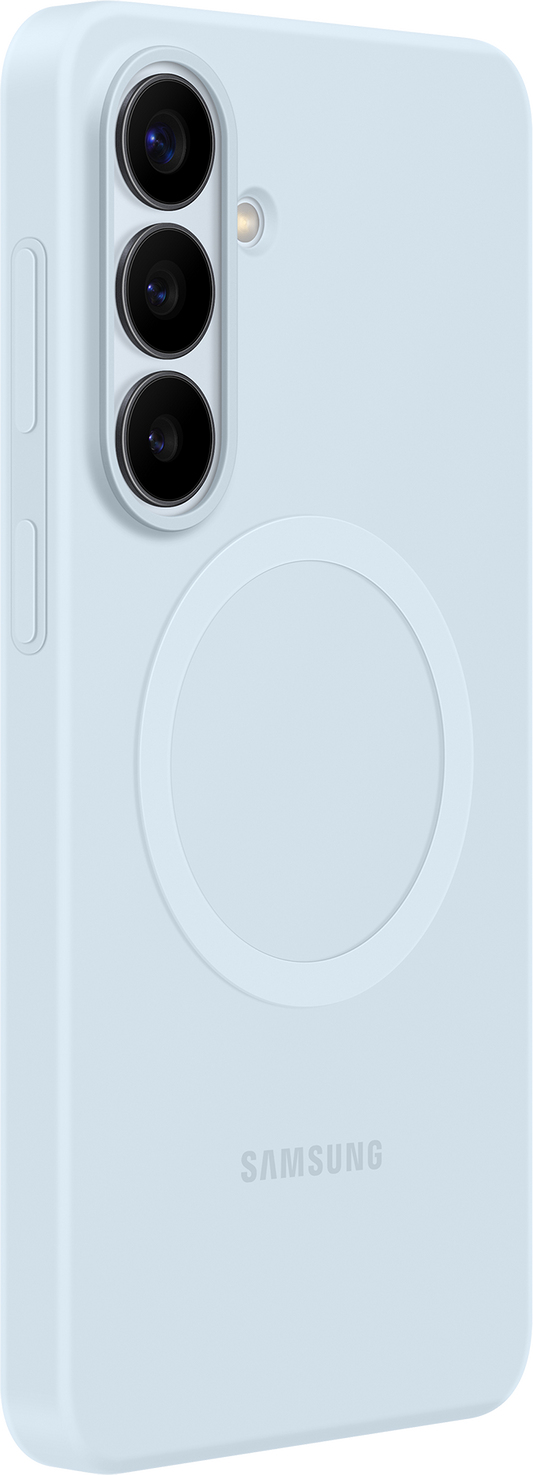 Étui pour Samsung Galaxy S26 Plus S947, Silicone Magnet Case, Bleu EF-ES947CLEGWW