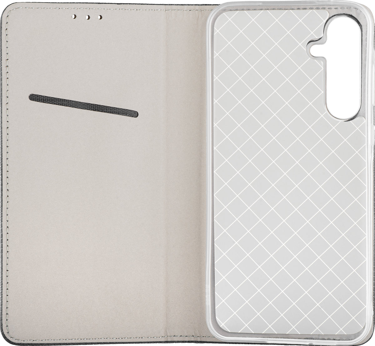 Coque pour Samsung Galaxy A71 A715, OEM, Smart Magnet, Noire