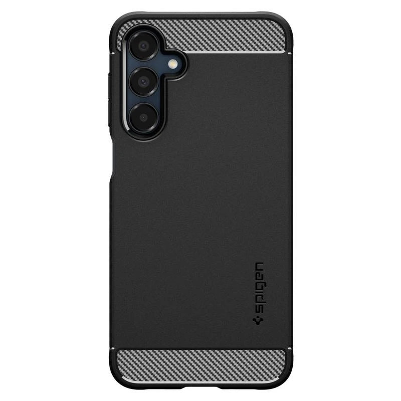 Custodia per Samsung Galaxy A16 5G A166 / A16 4G A165, Spigen, Rugged Armour, Nero ACS08891