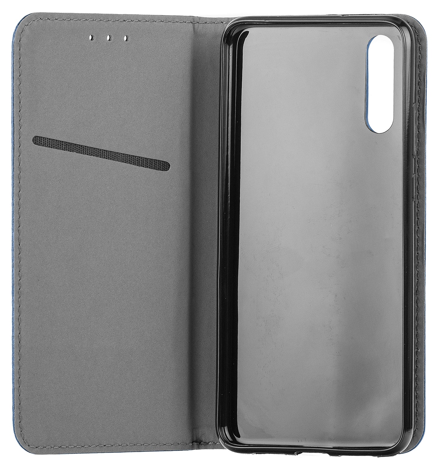 Coque pour Samsung Galaxy A05 A055, OEM, Smart Magnetic, Bleu marine