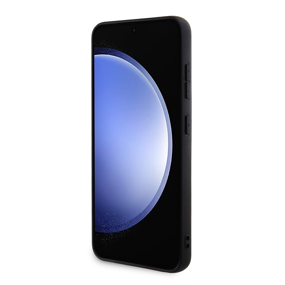 Custodia per Samsung Galaxy S24+ S926, Guess, 4G Big Logo, Nera, Ricondizionata