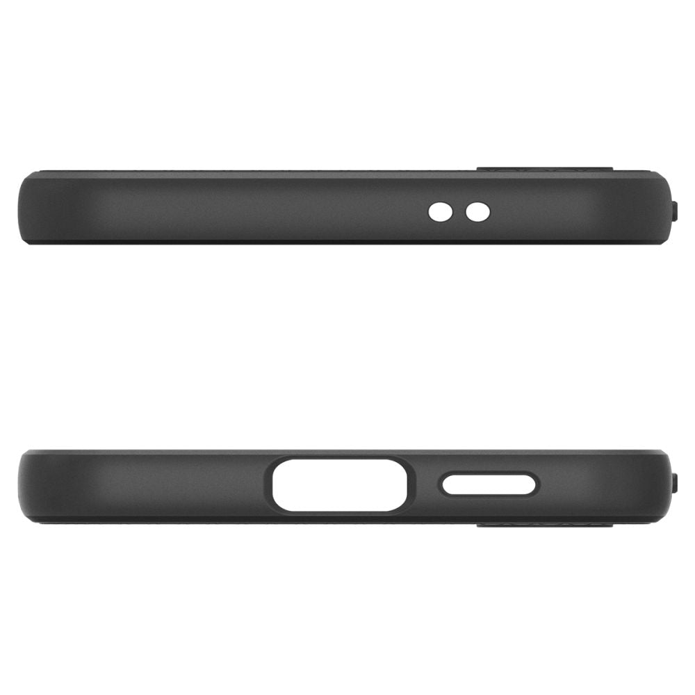 Custodia per Samsung Galaxy S24 S921, Spigen, Liquid Air, Nera ACS07347
