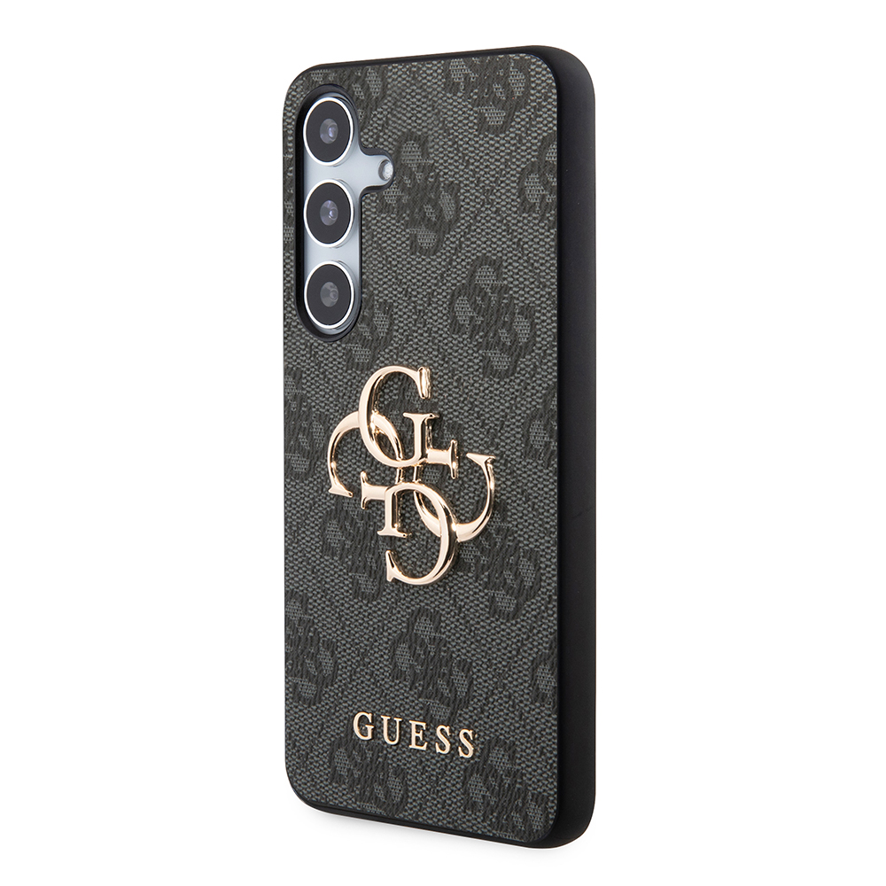 Custodia per Samsung Galaxy S24+ S926, Guess, 4G Big Logo, Nera, Ricondizionata