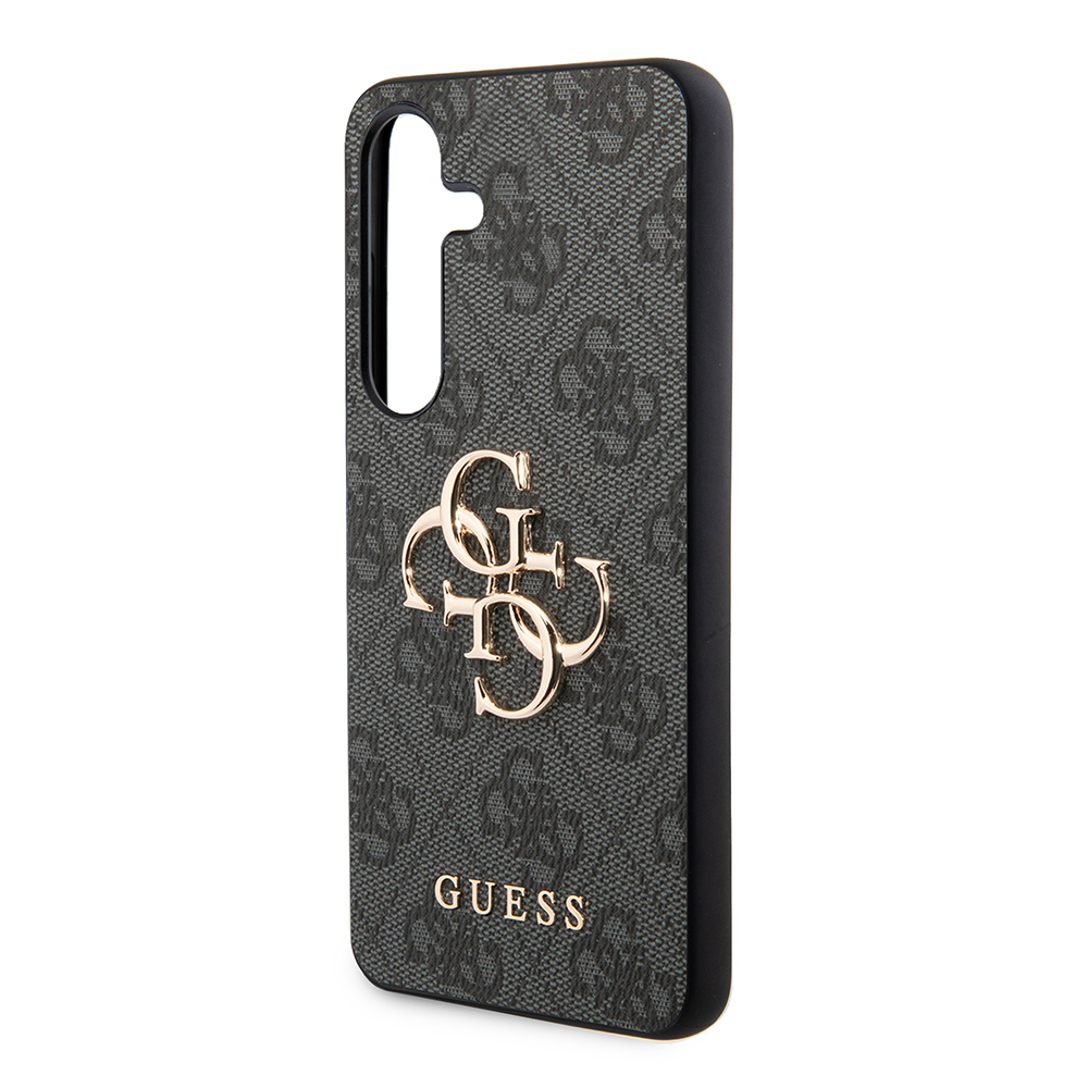 Custodia per Samsung Galaxy S24+ S926, Guess, 4G Big Logo, Nera, Ricondizionata