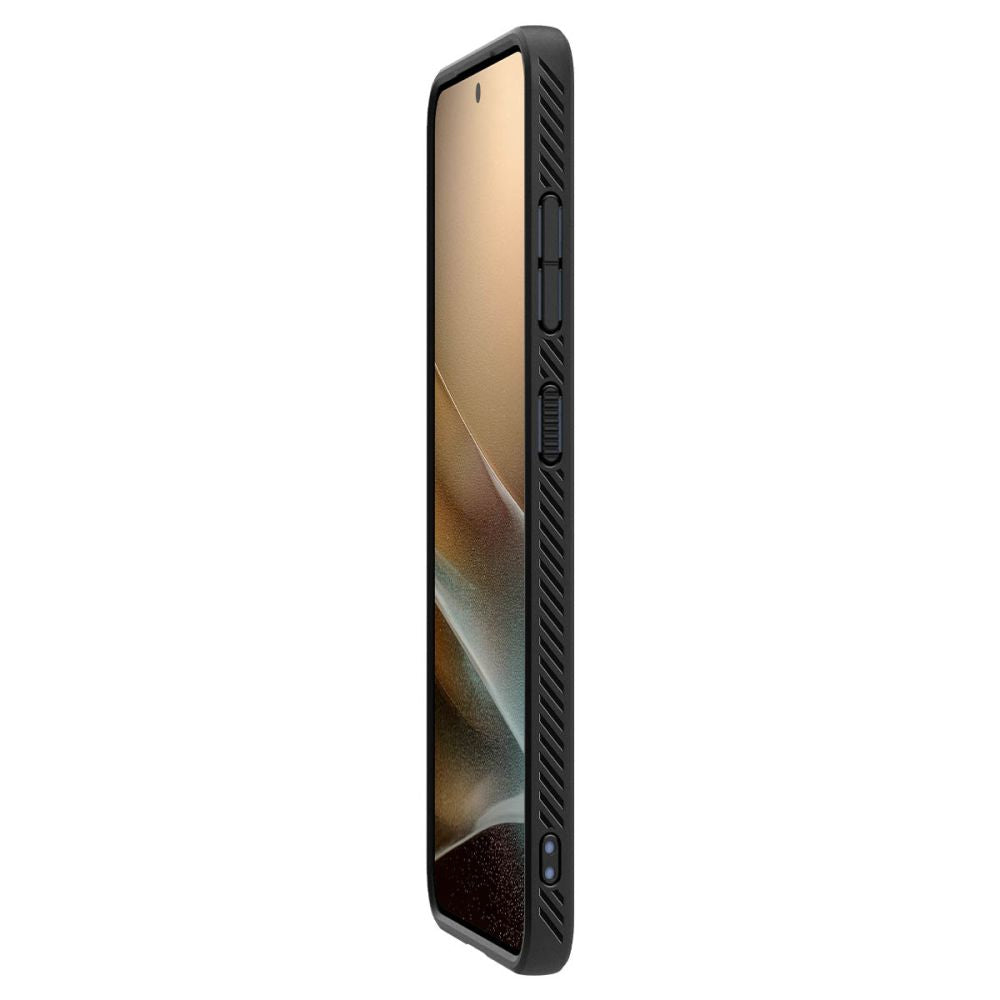 Hülle für Samsung Galaxy S25+ S936, Spigen, Liquid Air, Schwarz ACS08979