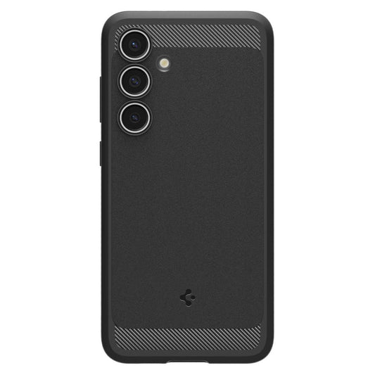 Étui pour Samsung Galaxy S24 FE S721, Spigen, Rugged Armour, Noir ACS08578