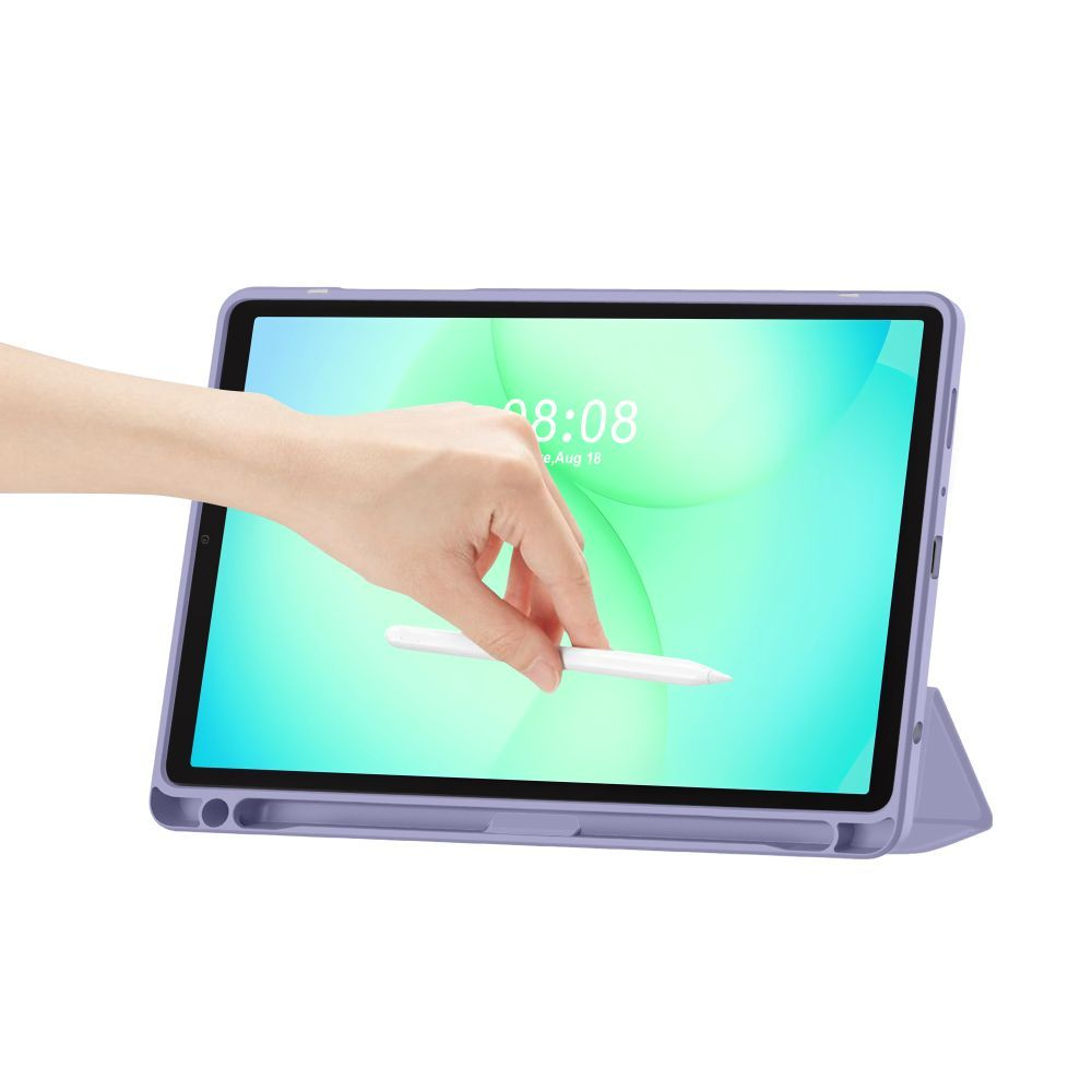 Custodia per Samsung Galaxy Tab A11+ / Tab A9+, Tech-Protect, SC PEN Hybrid, Viola