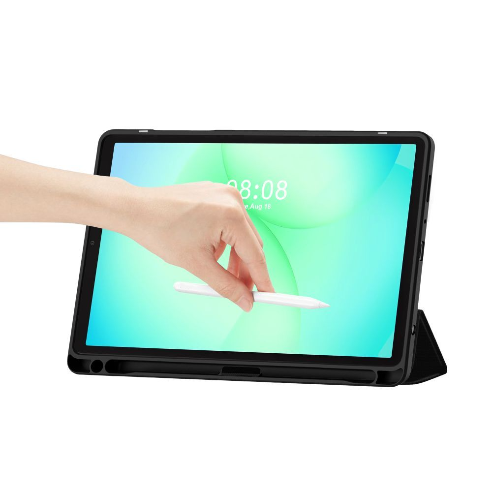Custodia per Samsung Galaxy Tab A11 / Tab A9, Tech-Protect, SC PEN Hybrid, Nera