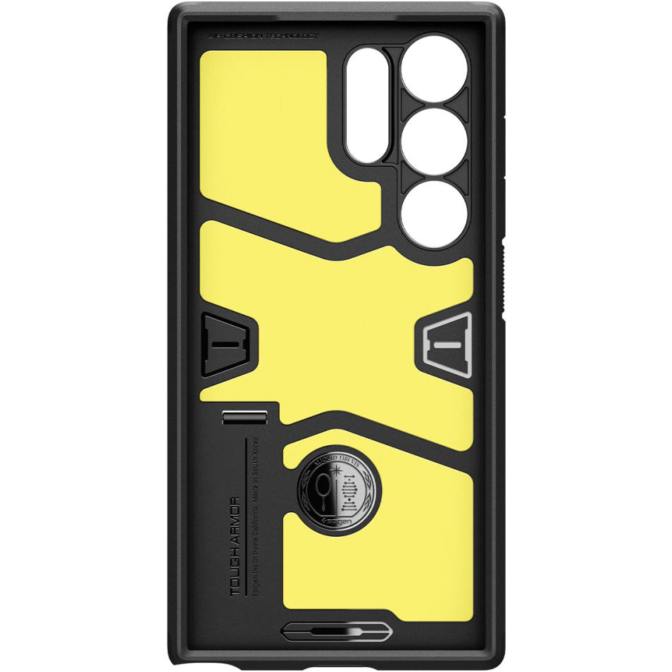 Custodia per Samsung Galaxy S24 Ultra S928, Spigen, Tough Armor, Nera ACS07300